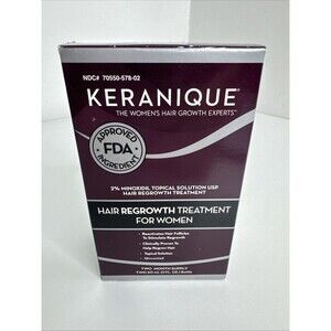 Keranique Hair Regrowth Treatment 2% Minoxidil 4x60ml New Sealed Exp 02/20